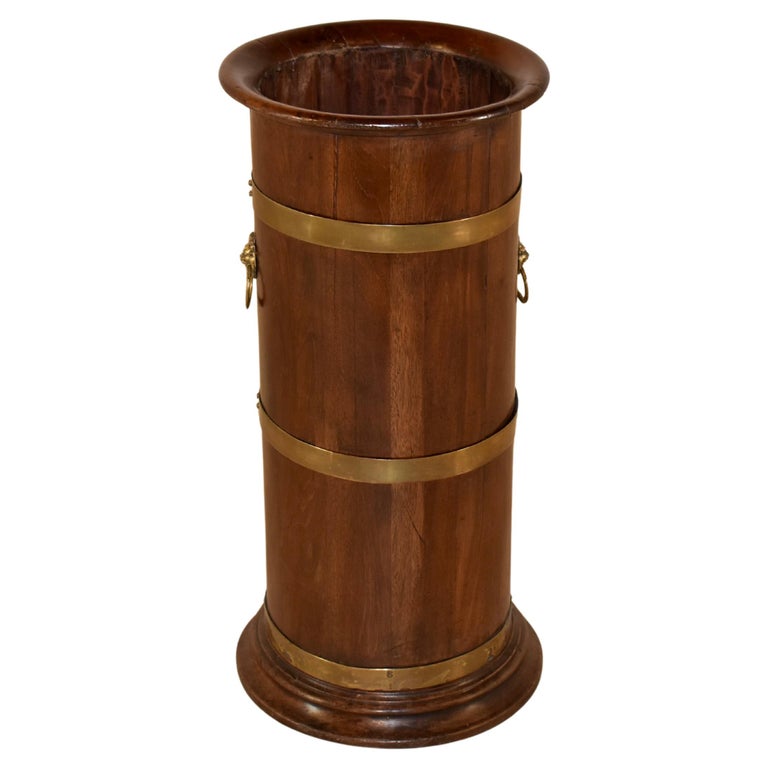 English Mahogany Umbrella Stand English Mahogany Umbrella Stand