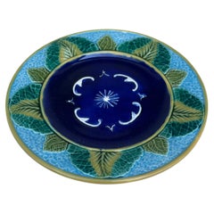 19th Century English Majolica Cauliflower Plate Wedgwood