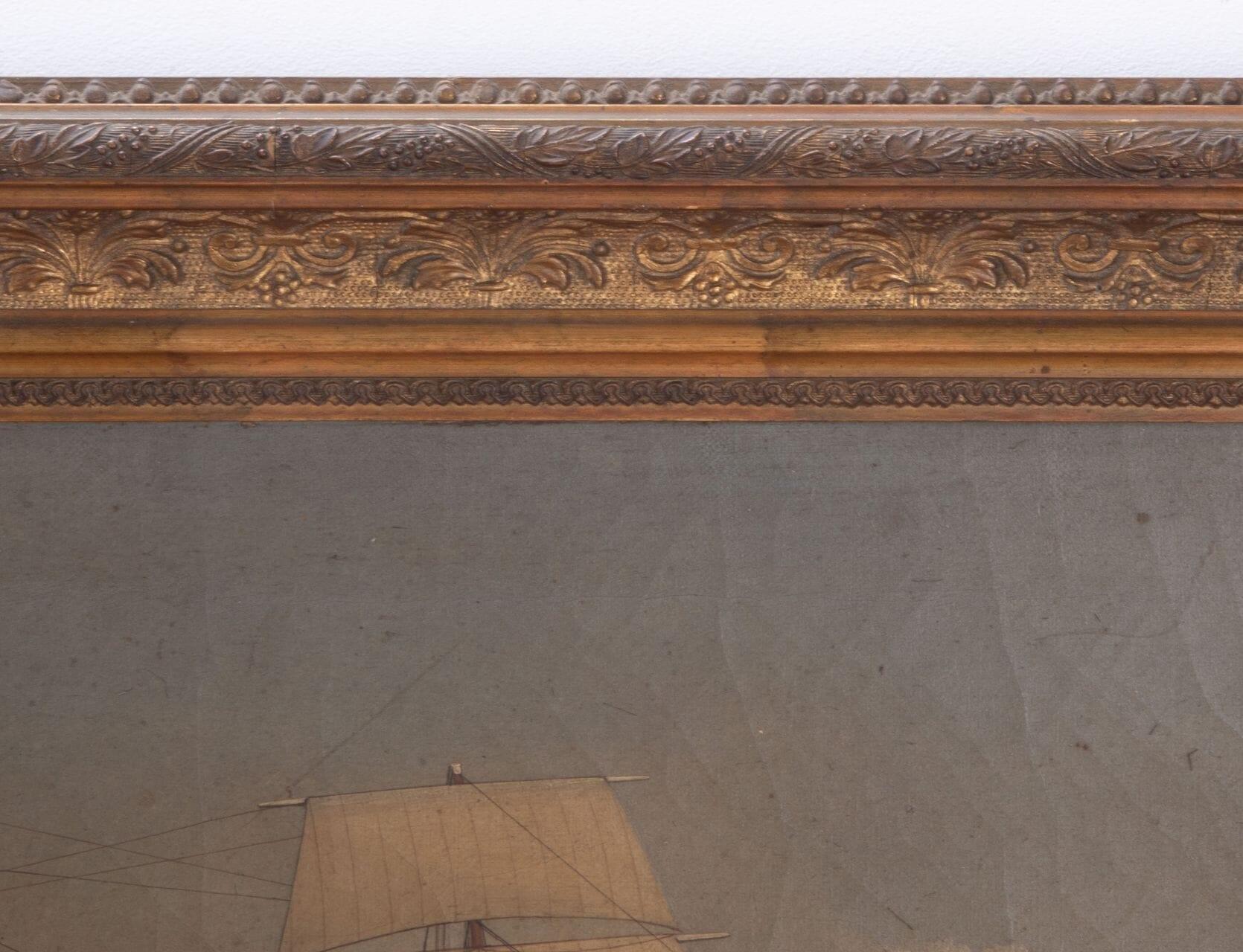 Pittura ad olio di Marin del 19° secolo inglese In condizioni buone in vendita a Shipston-On-Stour, GB