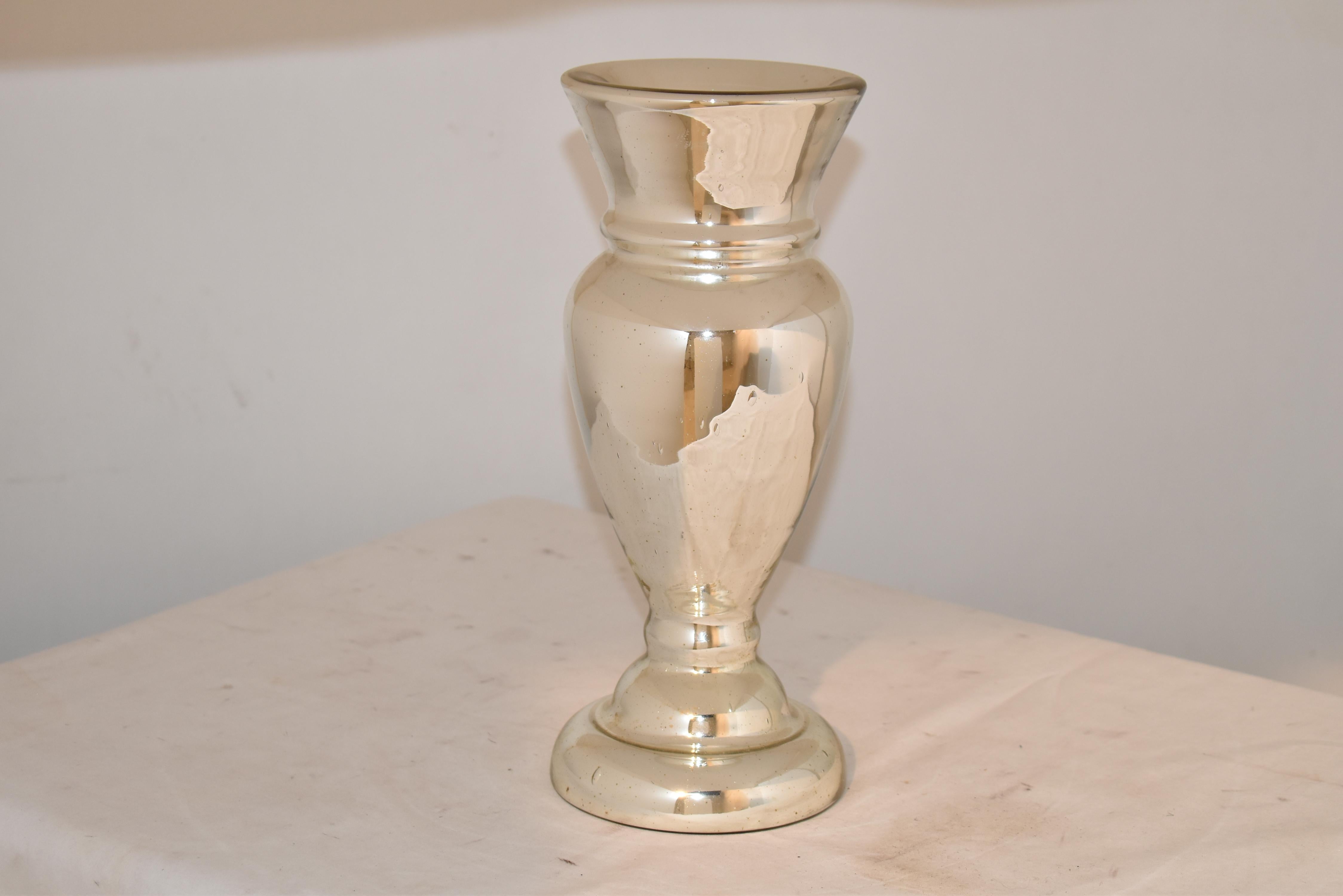 Englischer Kerzenständer aus Mercury-Glas aus dem 19. Jahrhundert im Angebot 1