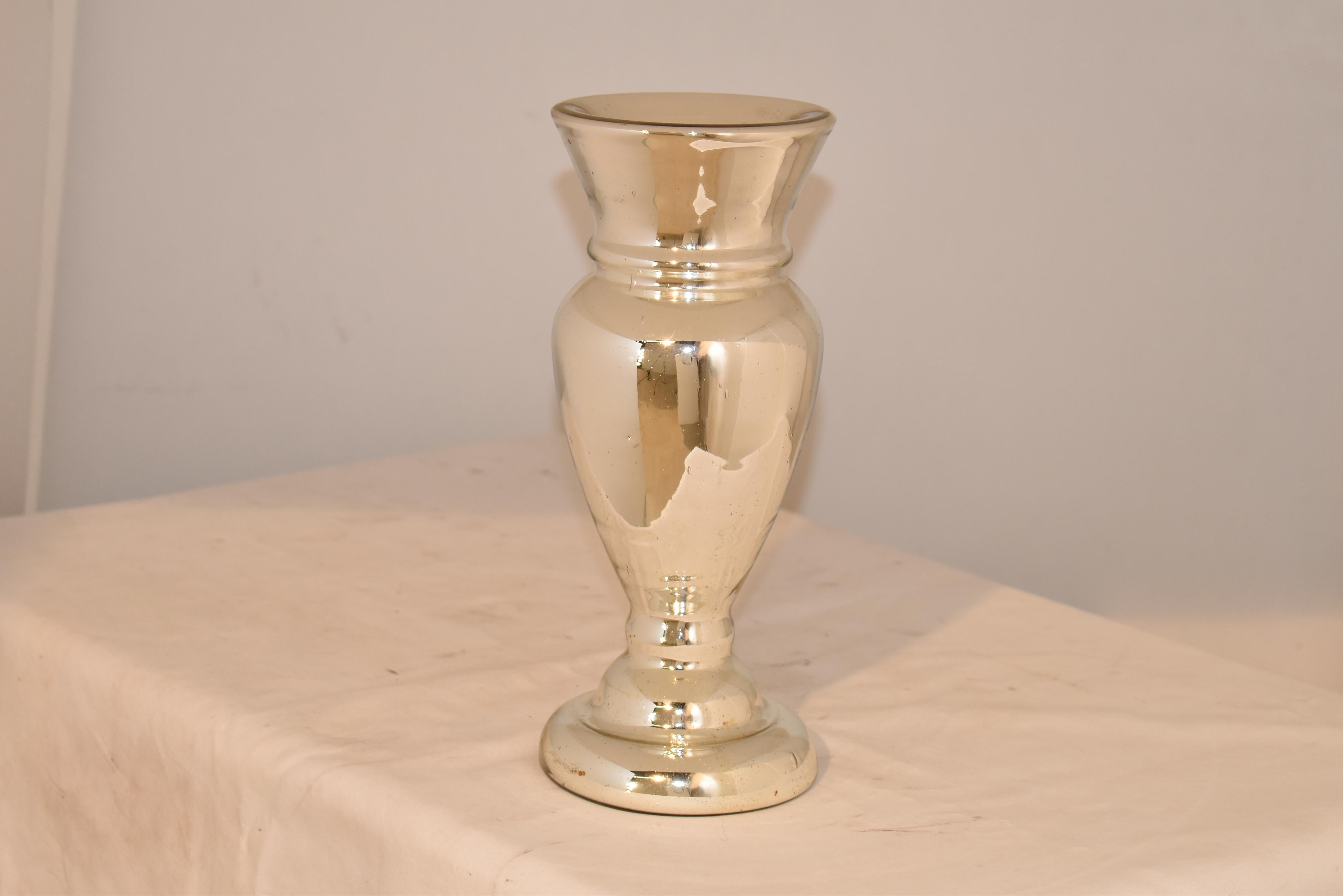 Englischer Kerzenständer aus Mercury-Glas aus dem 19. Jahrhundert im Angebot 5