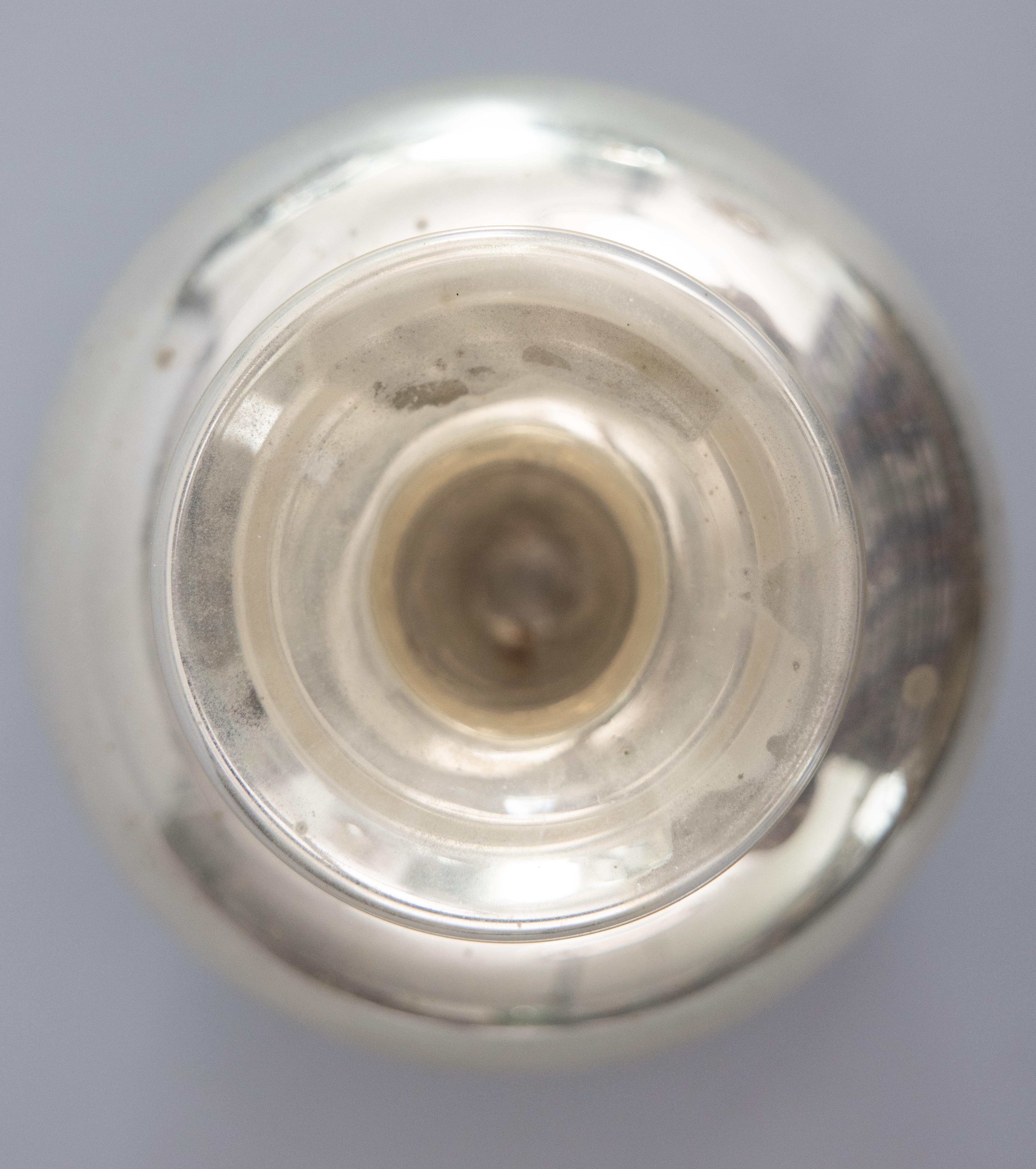 Inglese Vaso di vetro al mercurio inglese del XIX secolo in vendita