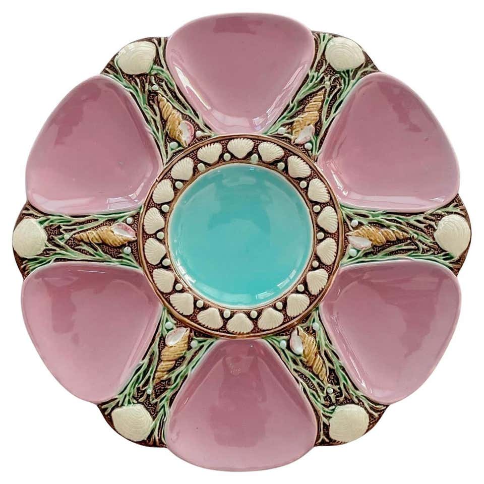 Set of Three Late 19th Century Italian Majolica Plates For Sale at ...