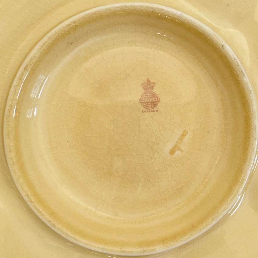 Pareja de Platos de Ostra de Mayólica Minton Inglesa del Siglo XIX siglo XIX en venta