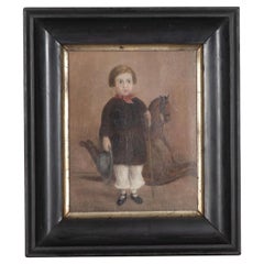 Antique 19th Century English Naive Painting