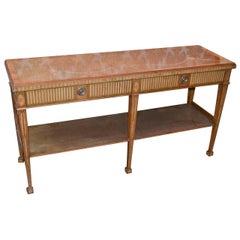 19th Century English Neoclassical Sofa Table