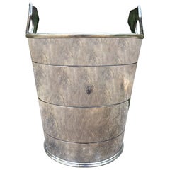 19th Century English Nickel Silver Champagne Bucket