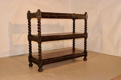19th Century English Oak Buffet