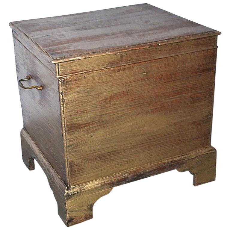 19th Century English Oak Cellaratte Side Table