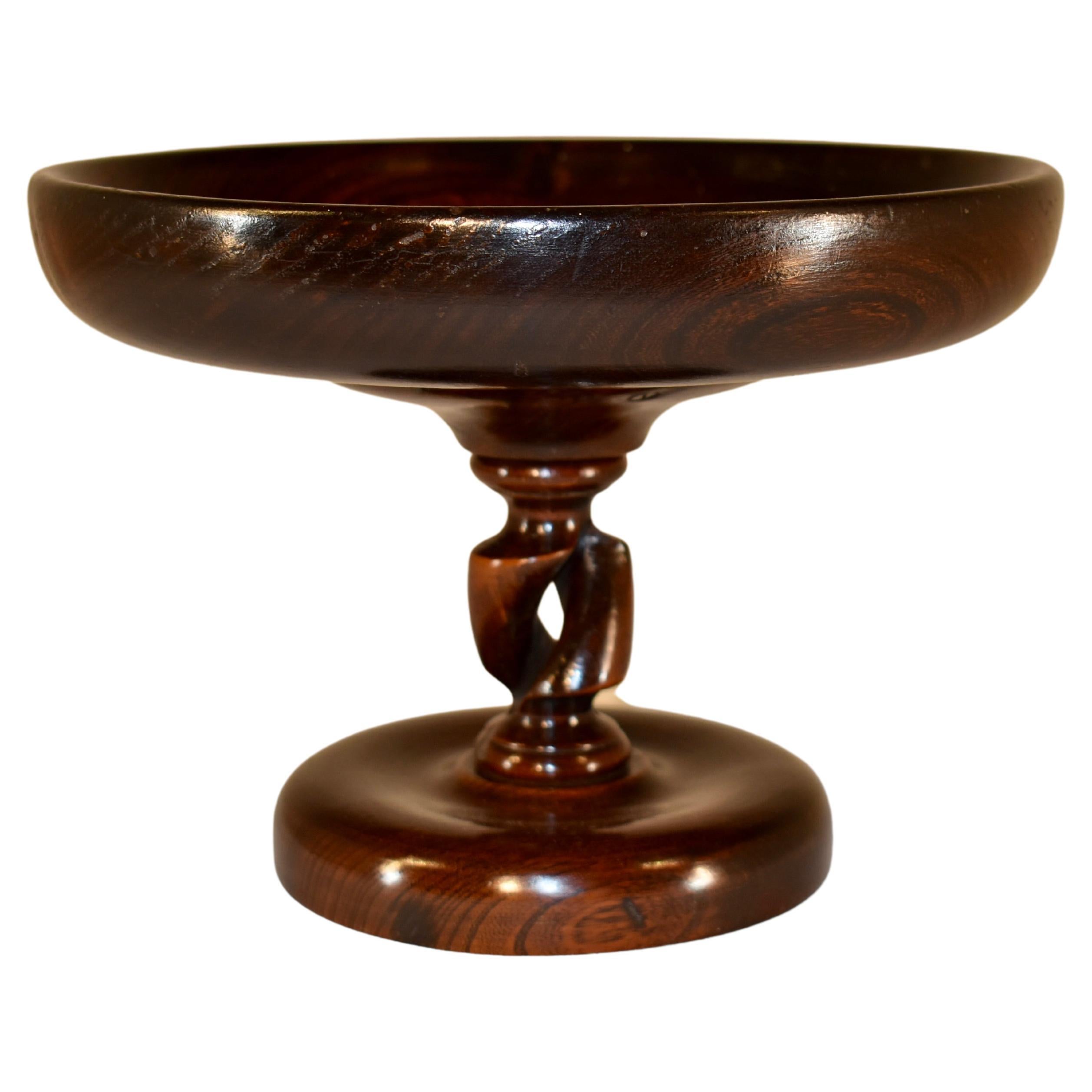 19th Century English Oak Compote