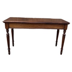 Table d'appoint à console en chêne anglais du XIXe siècle