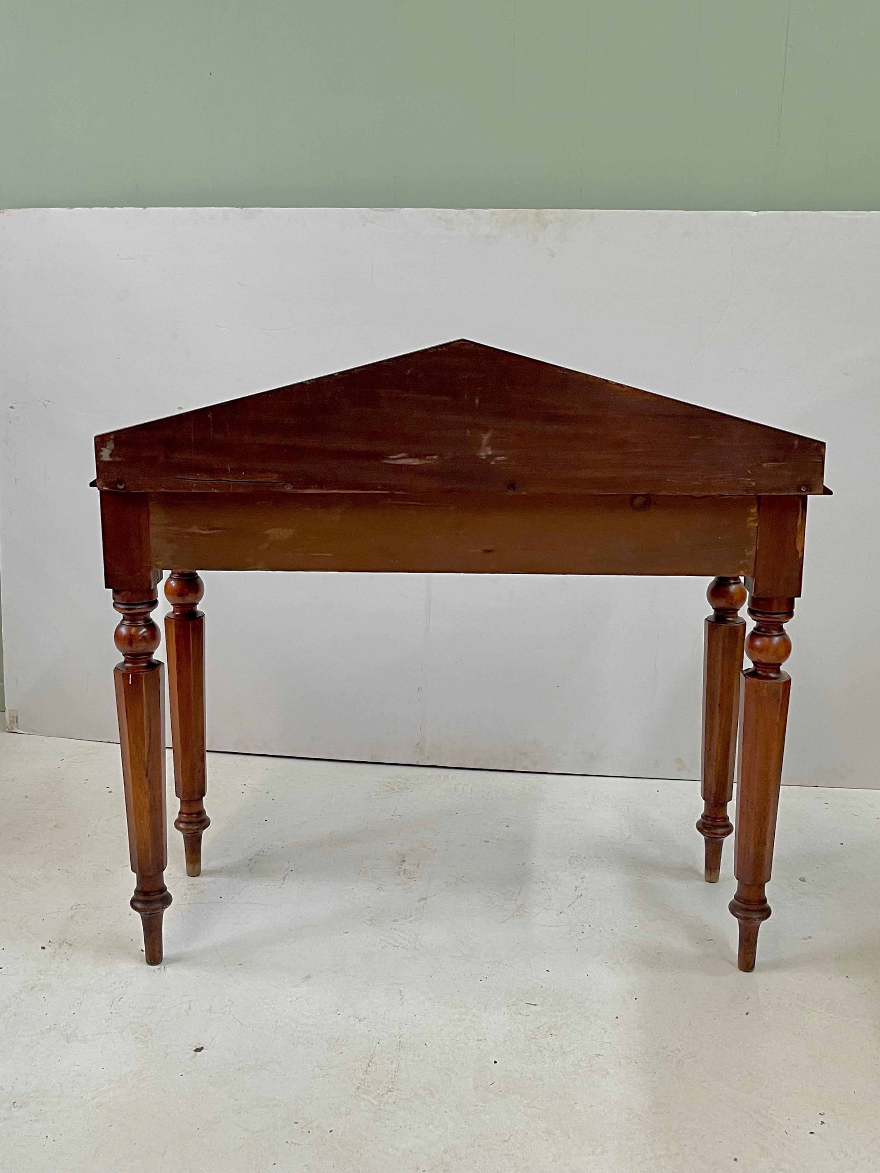 19th Century English Oak Console Table, Circa 1880 9