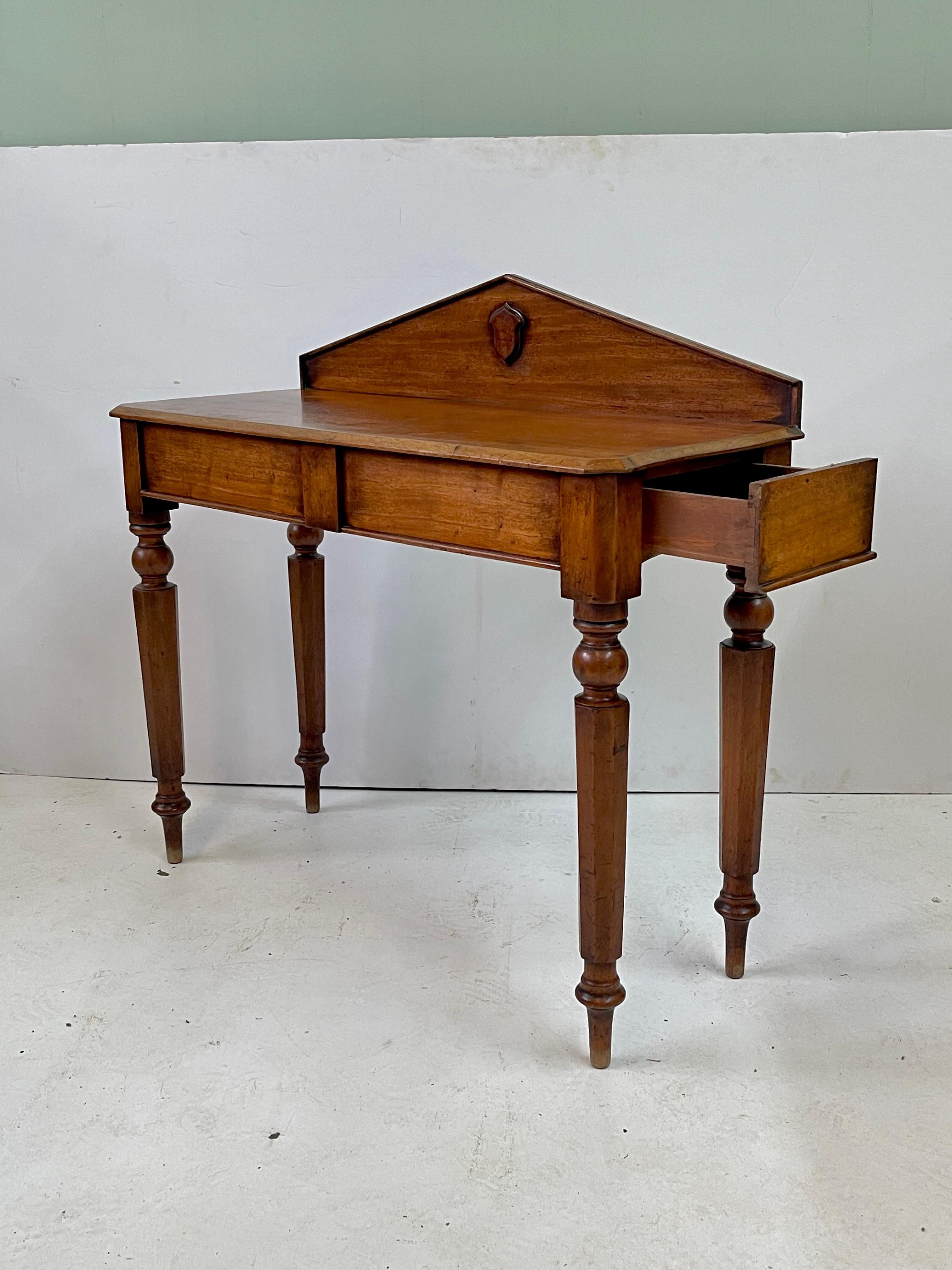 19th Century English Oak Console Table, Circa 1880 1