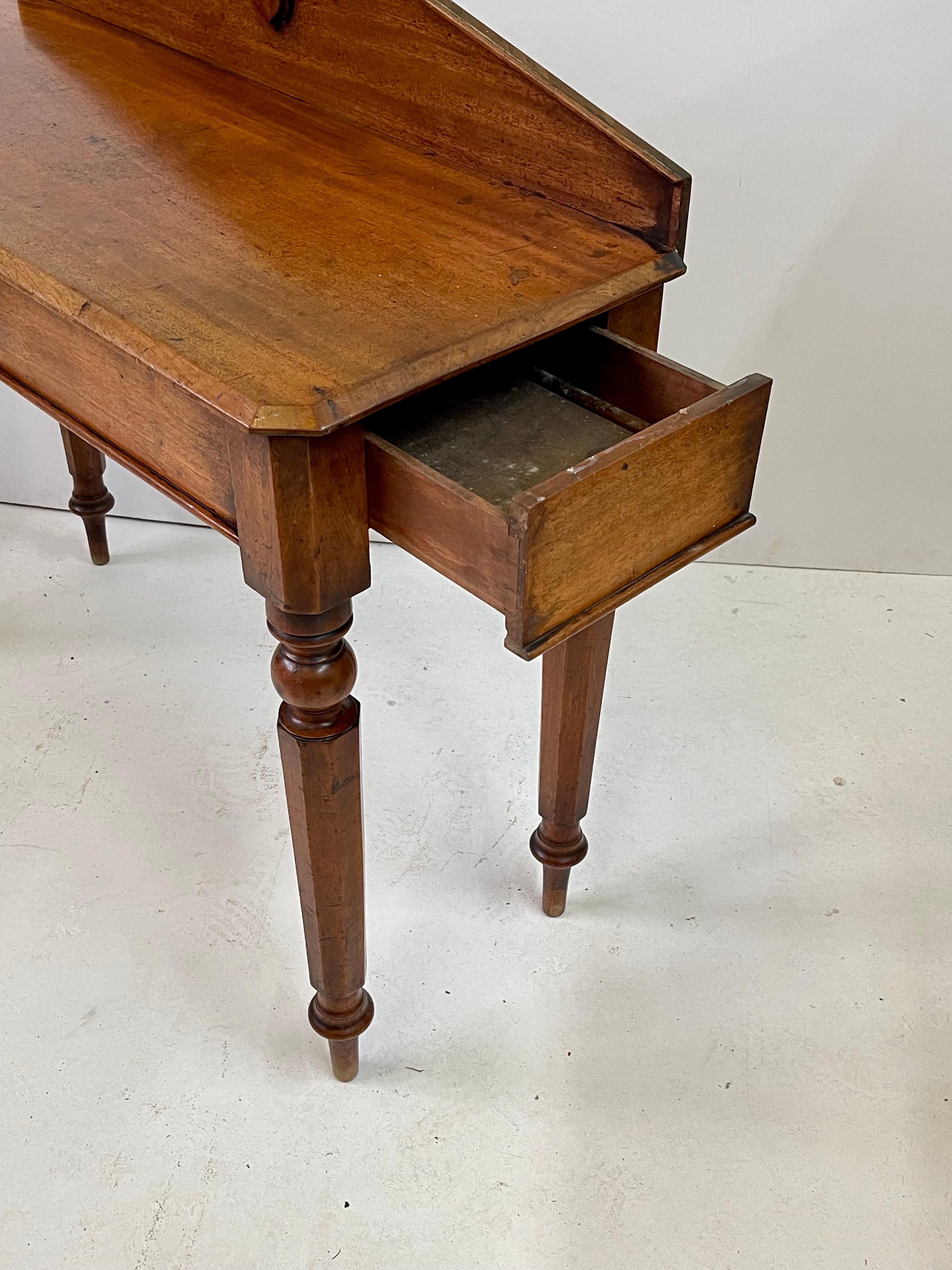 19th Century English Oak Console Table, Circa 1880 2