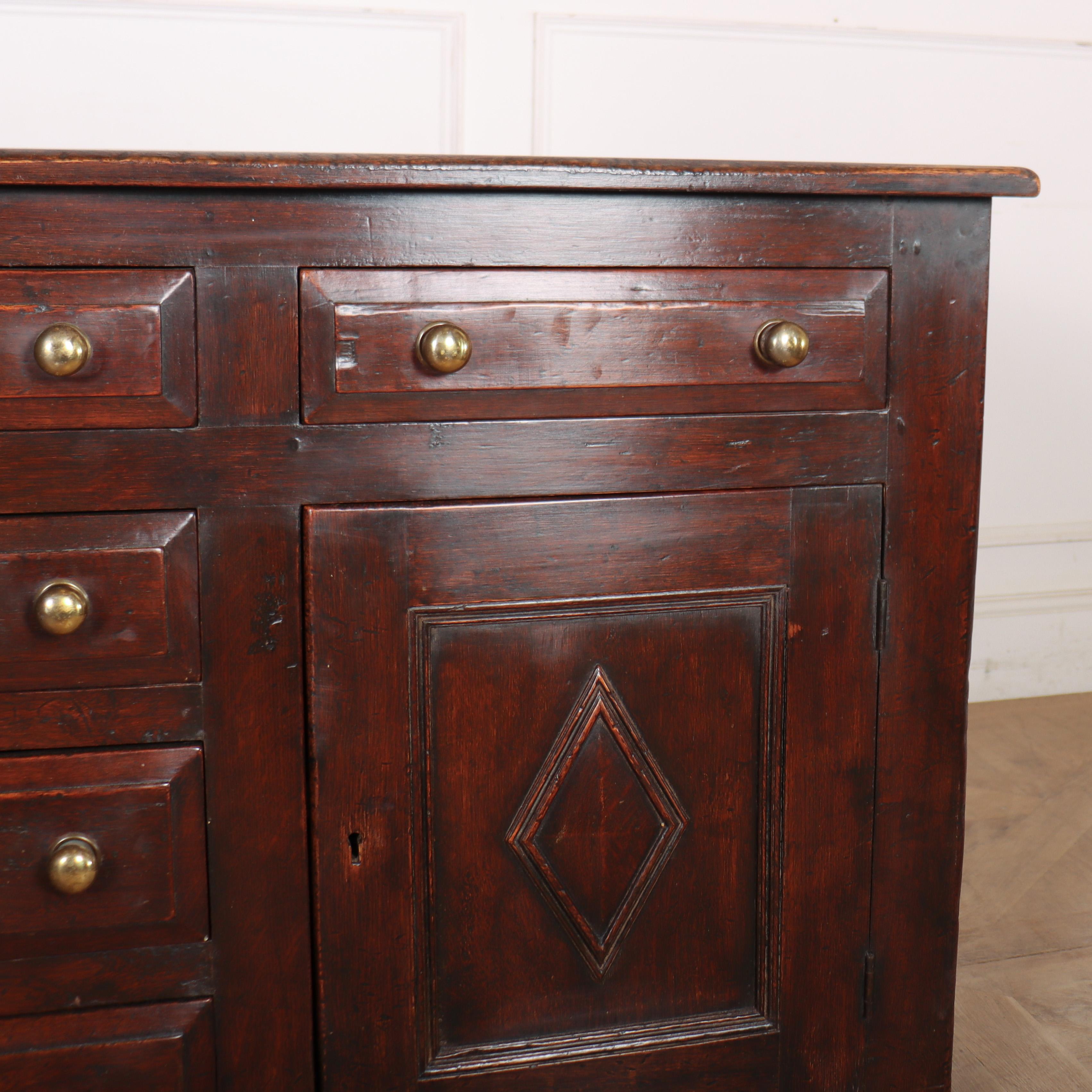 Base de cómoda inglesa de roble del siglo XIX Inglés en venta