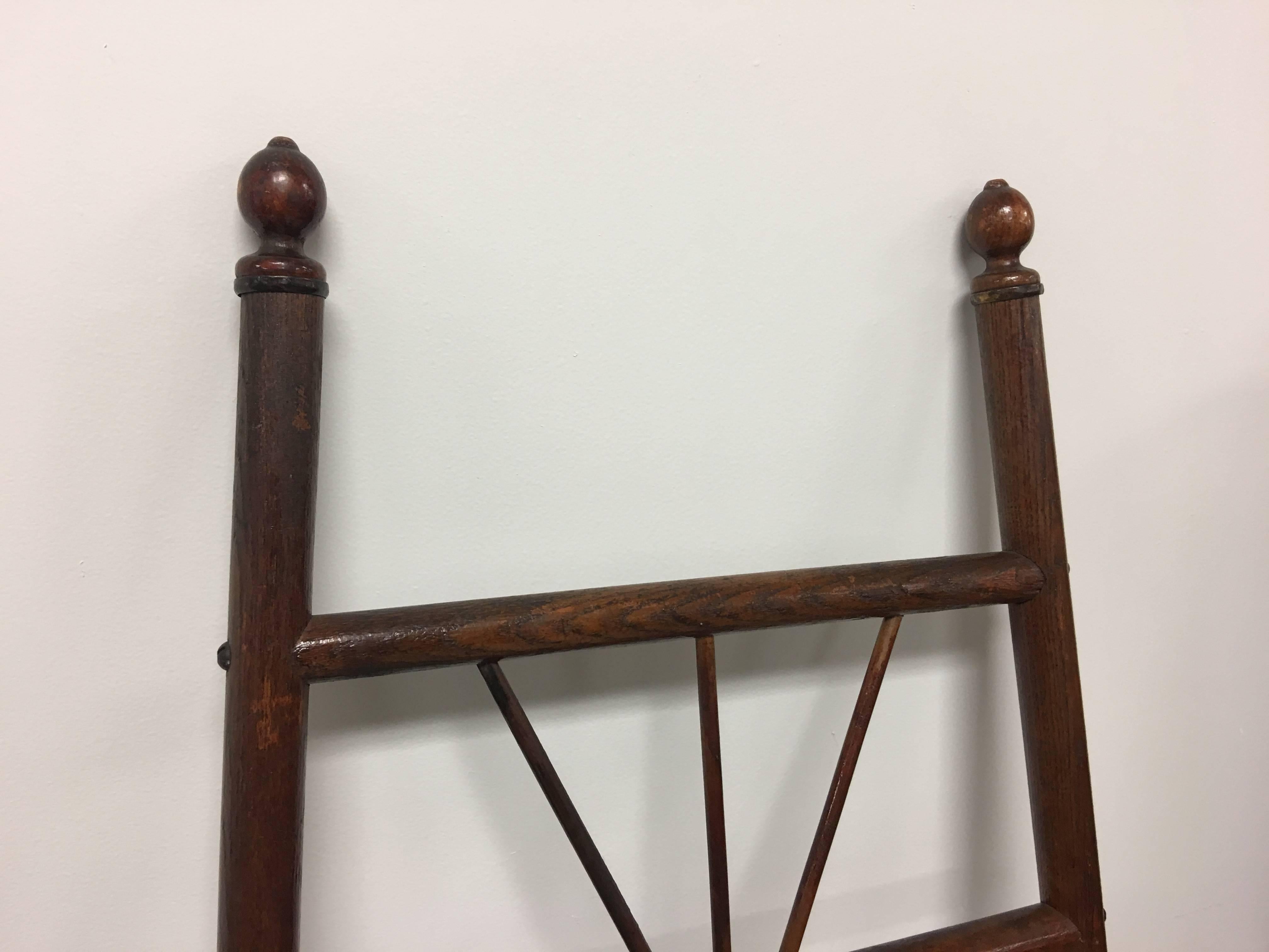 19th Century English Oak Easel For Sale 2