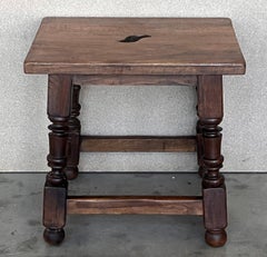19th Century English Oak Joint Stool / Bench