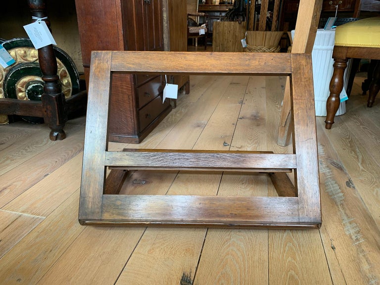 19th Century English Oak Jumbo Adjustable Book Stand at 1stDibs
