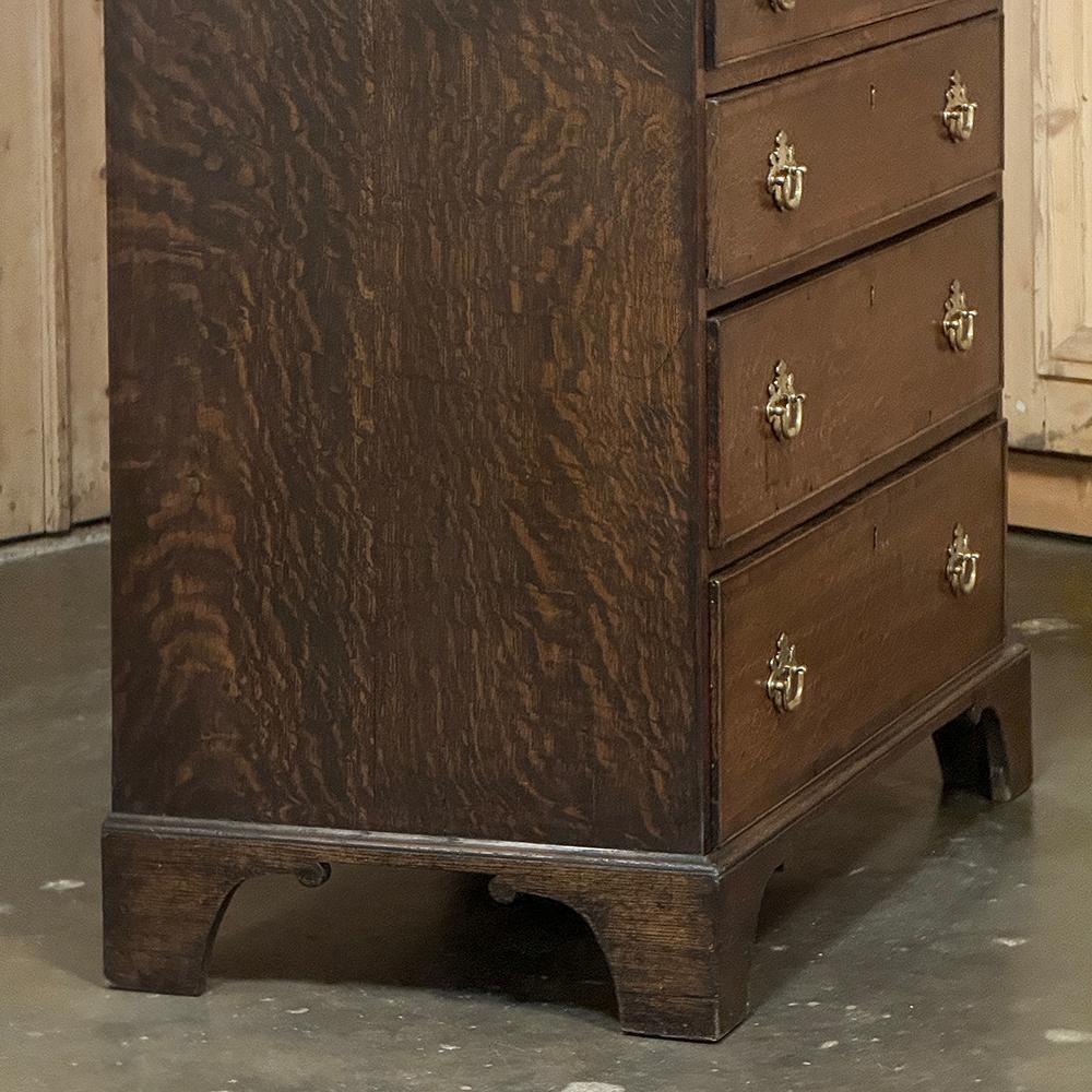 19th Century English Oak Secretary ~ Bookcase For Sale 12