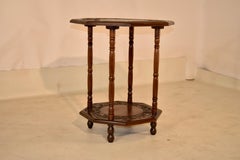 19th Century English Oak Side Table