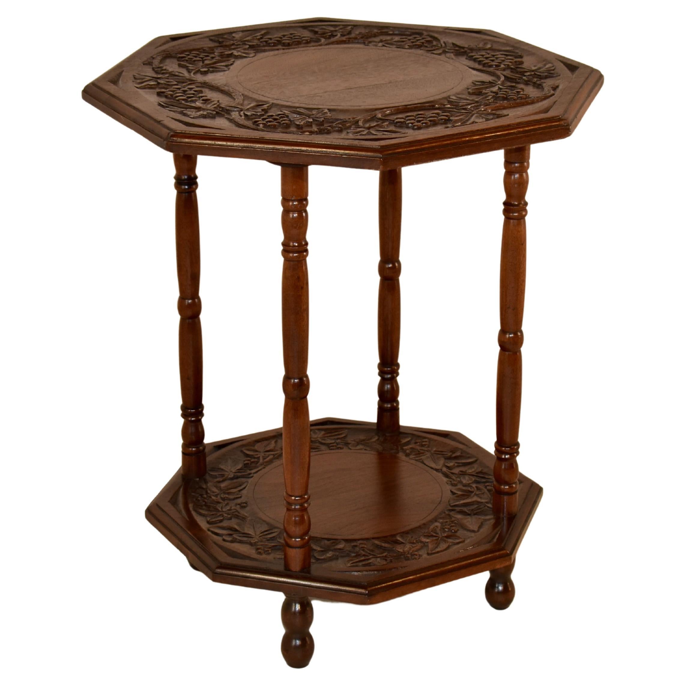 19th Century English Oak Side Table