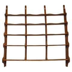 19th Century English Oak Wall Shelf