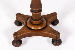 19th Century English Oak Work Table