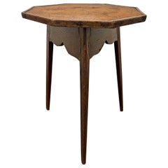 19th Century English Octagonal Cricket Table