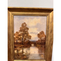 Óleo inglés del siglo XIX