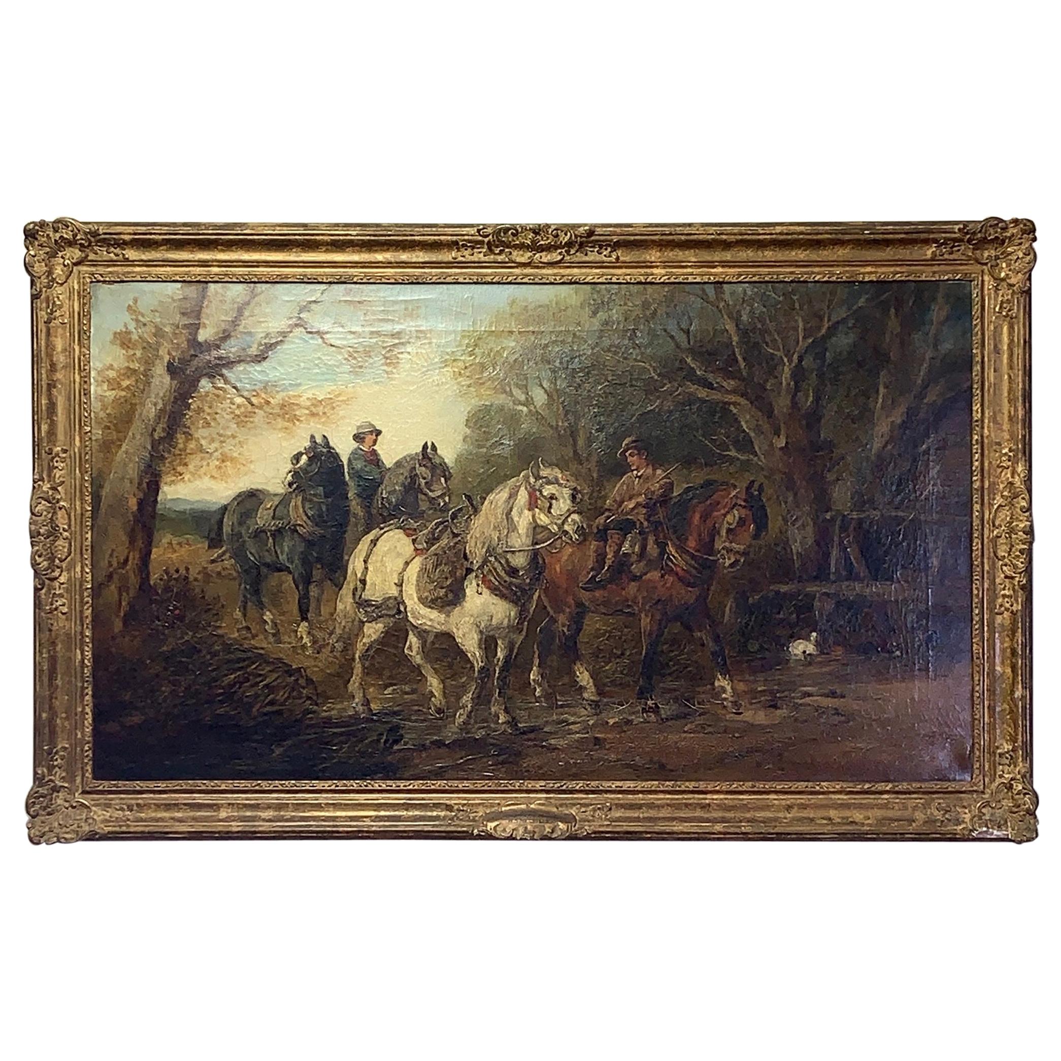 19th Century English Oil Painting