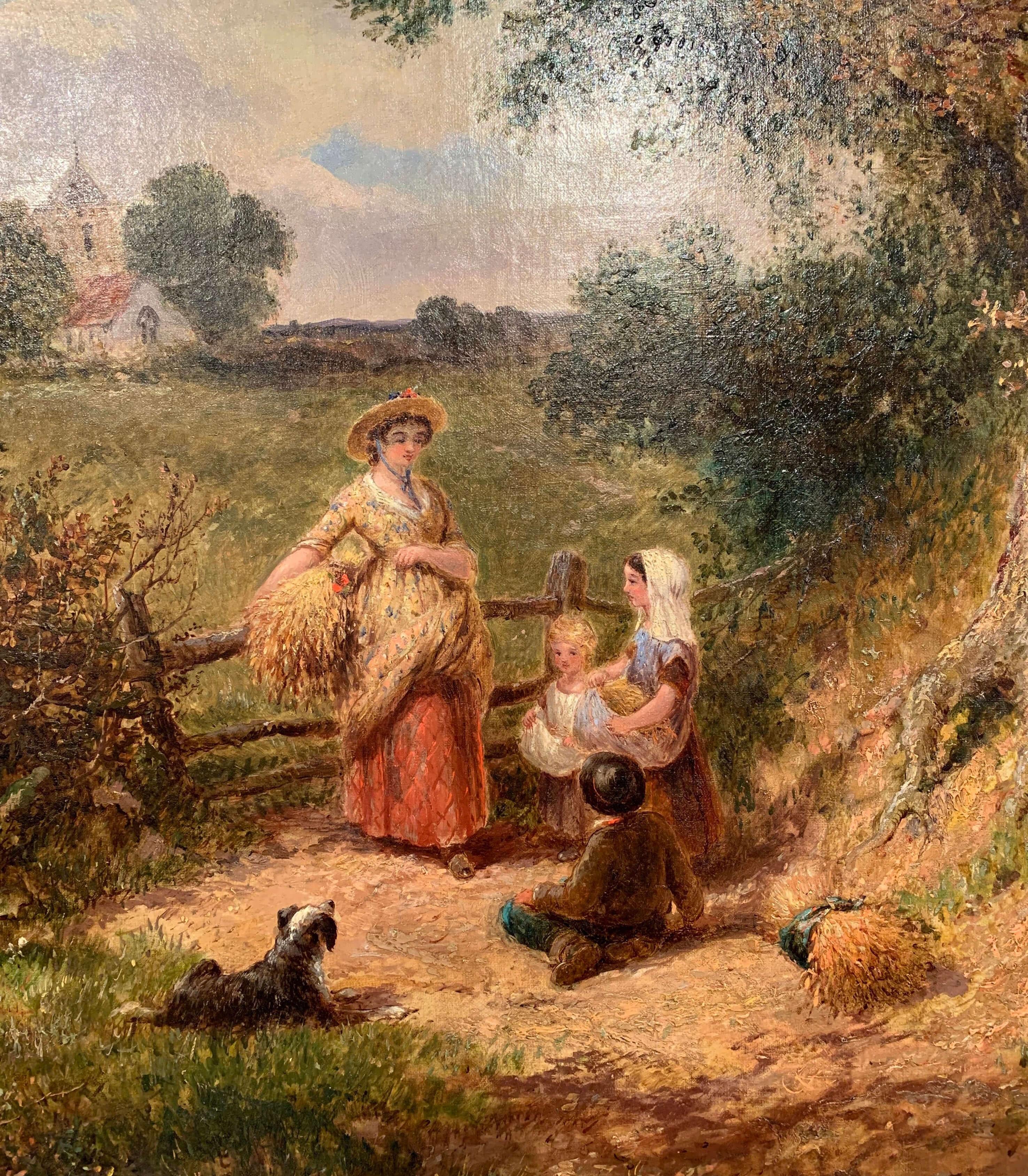 19th Century English Oil Painting 