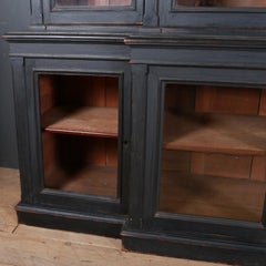 19th Century English Painted Bookcase