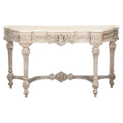 19th Century English Painted Console Table