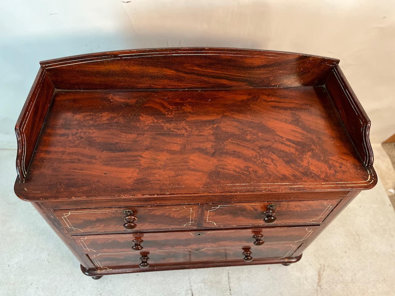 19th Century English Painted Dresser For Sale 2