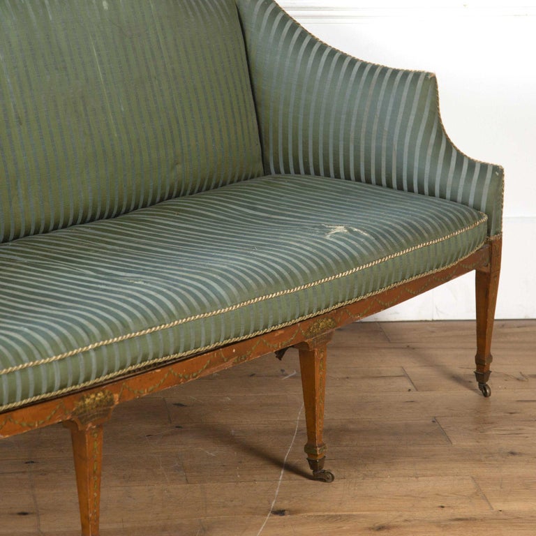 洋書 English Furniture 19th Century English Painted Sofa For Sale at 1stDibs | sofa