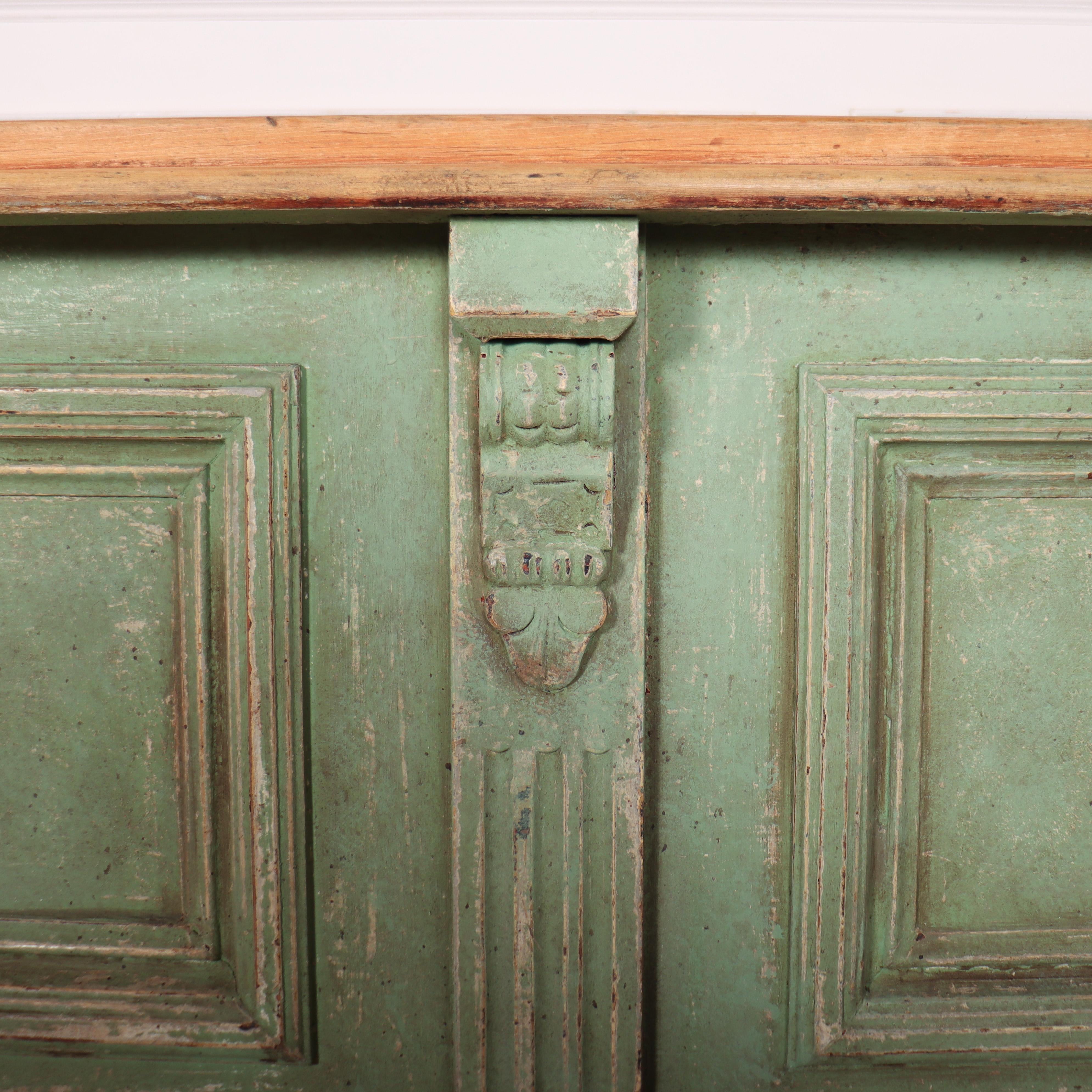 Englischer bemalter Ladentisch des 19. Jahrhunderts im Angebot 5