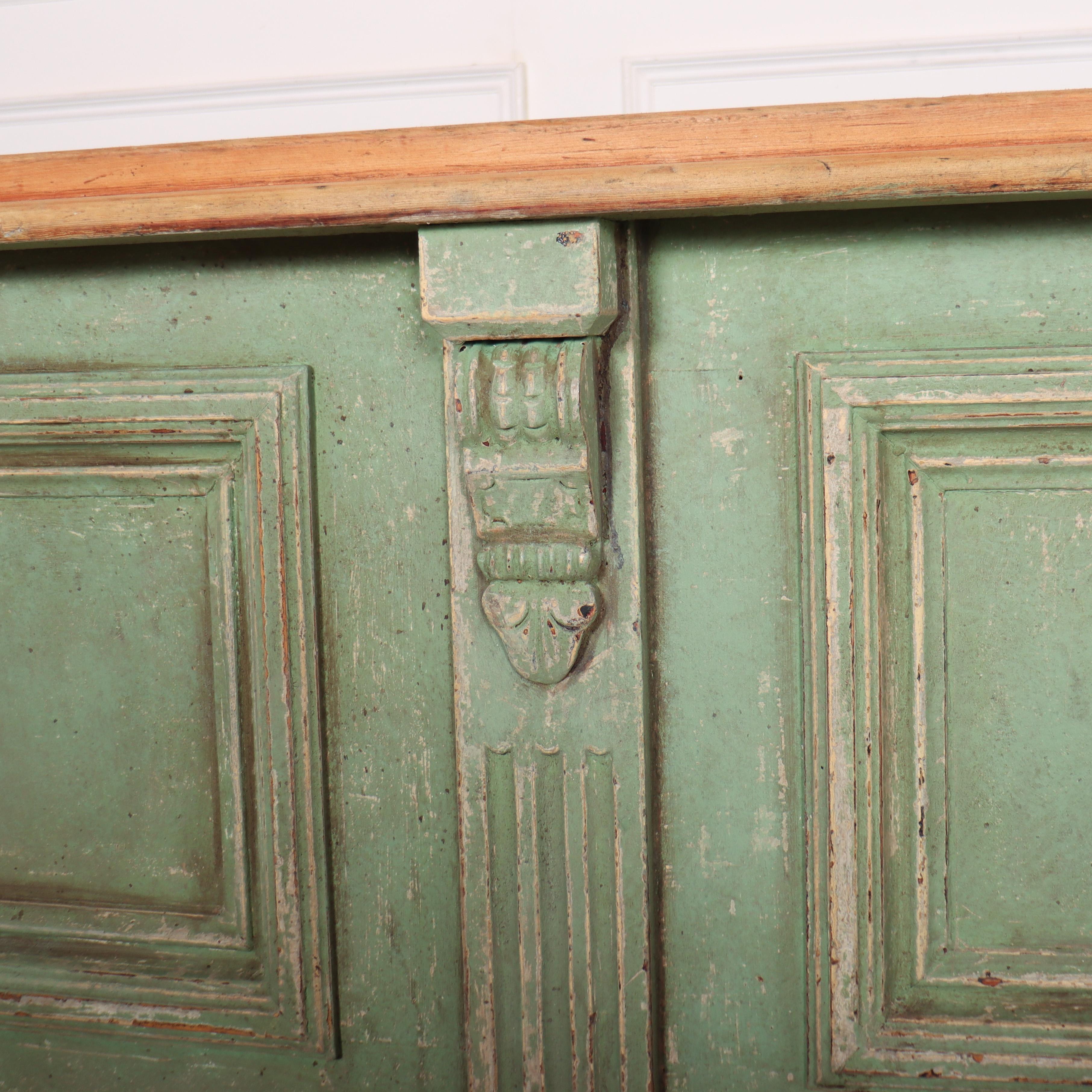 Englischer bemalter Ladentisch des 19. Jahrhunderts im Angebot 7