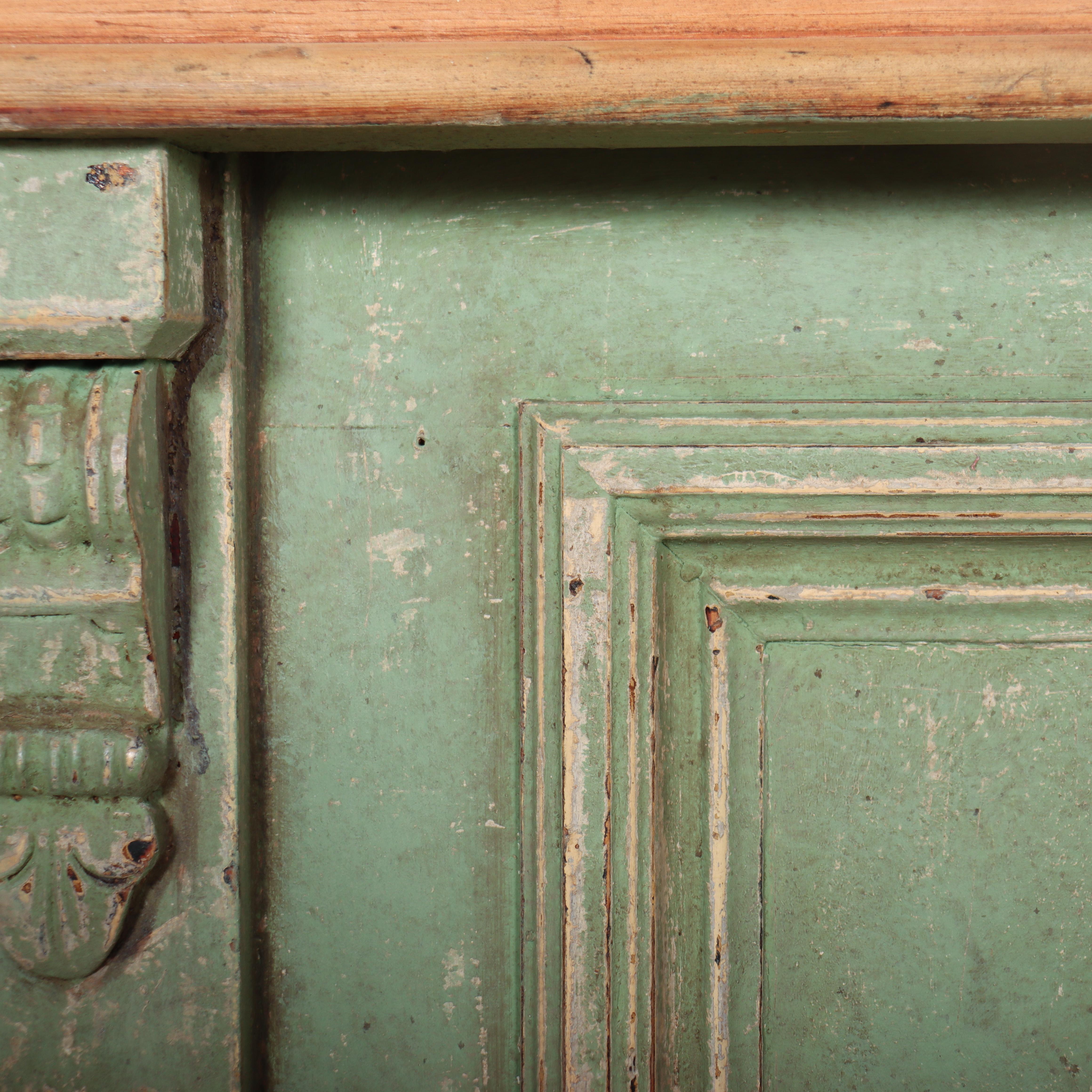 Englischer bemalter Ladentisch des 19. Jahrhunderts im Angebot 10