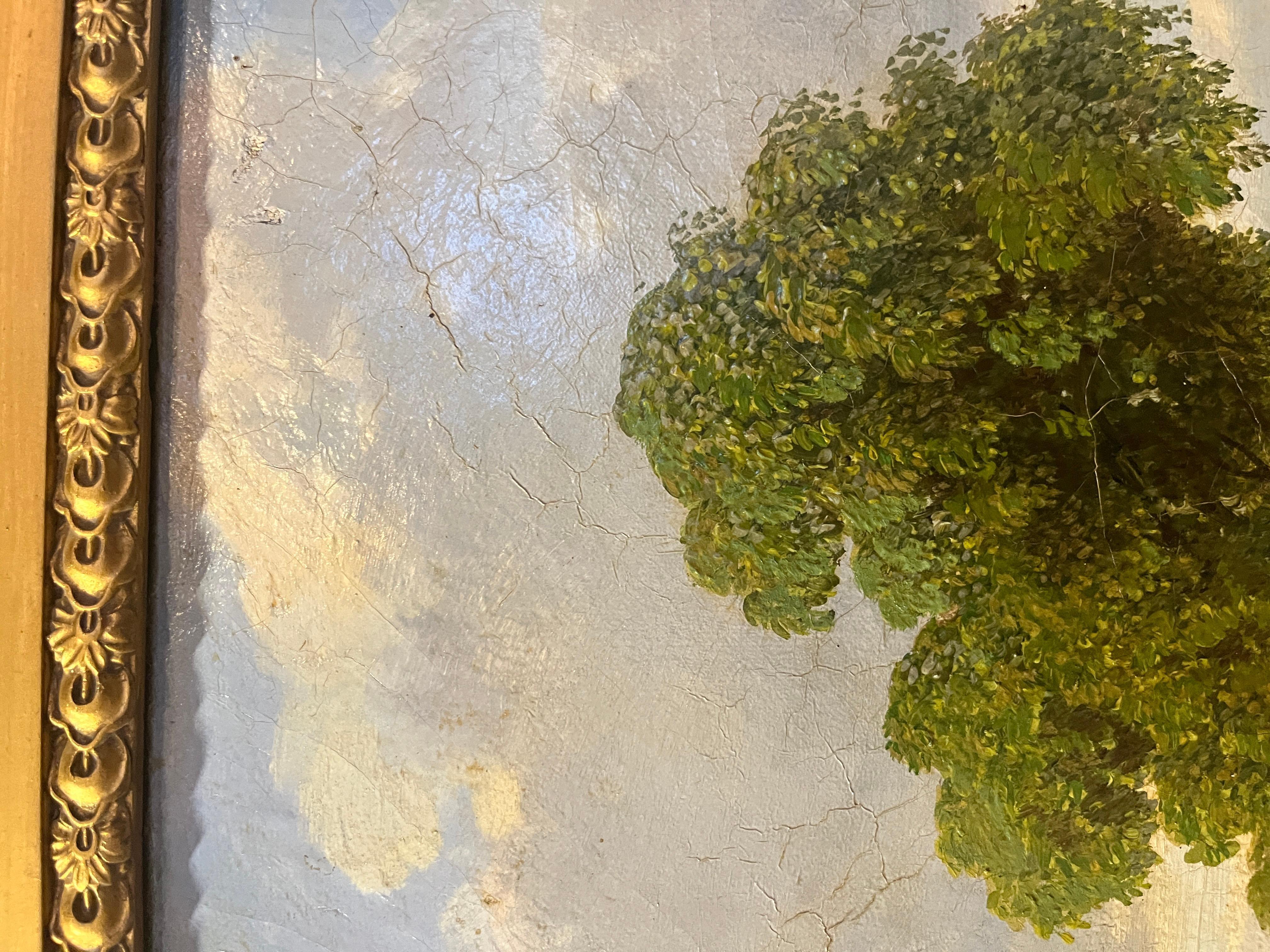 Peinture anglaise du 19e siècle Hitch contre paysage par Tom Drake
Magnifique tableau acheté en France. Usure appropriée à l'âge, voir les photos détaillées ou nous envoyer un message avec des questions. 