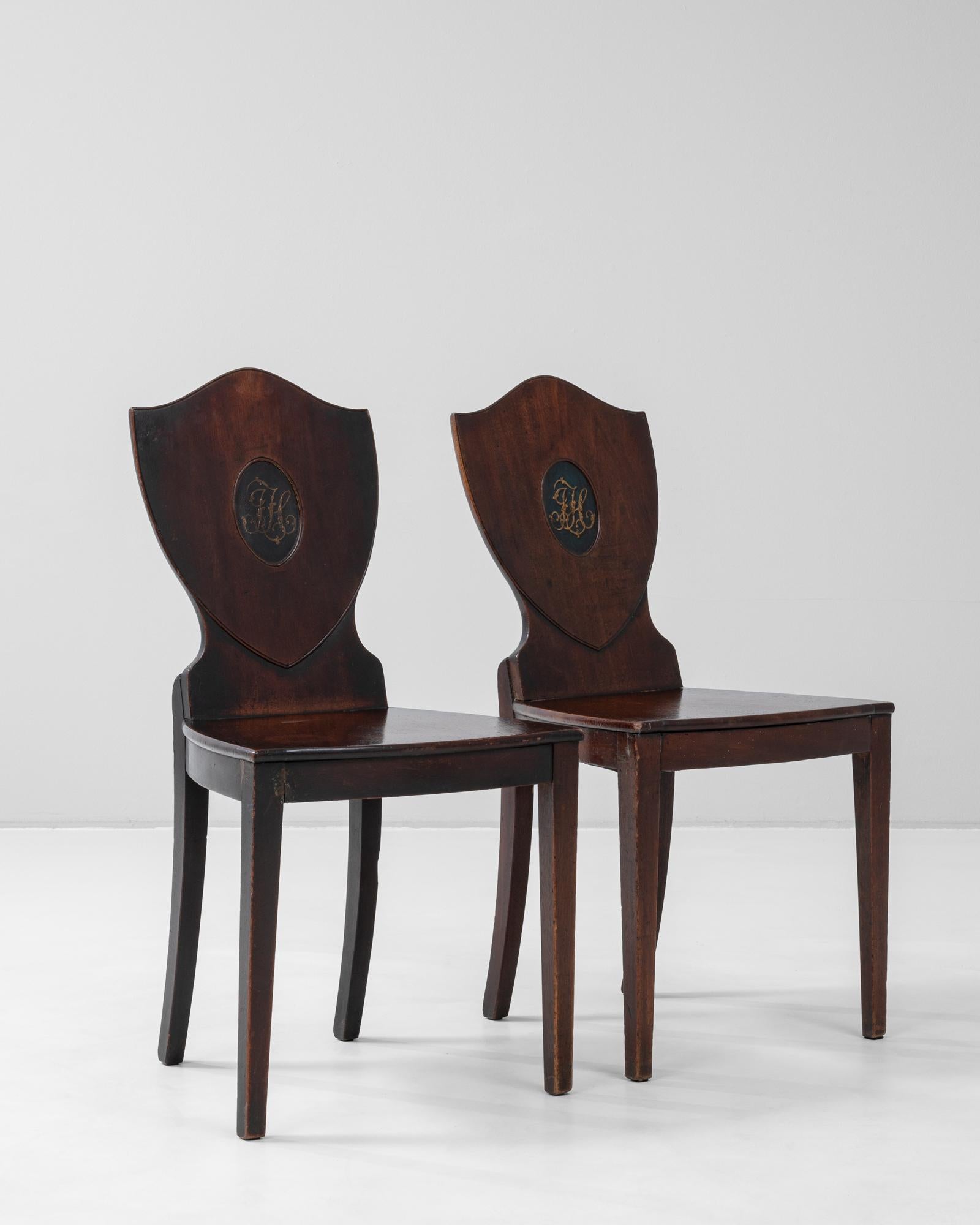 19th Century English Pair Of Chairs For Sale 9