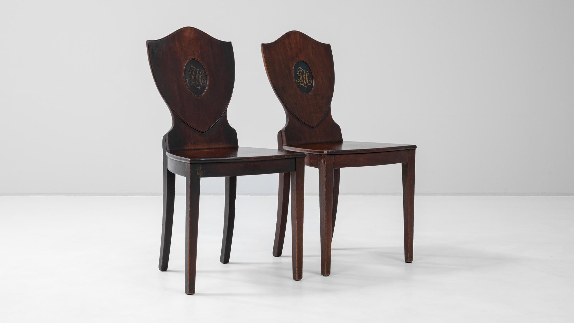 19th Century English Pair Of Chairs For Sale 10