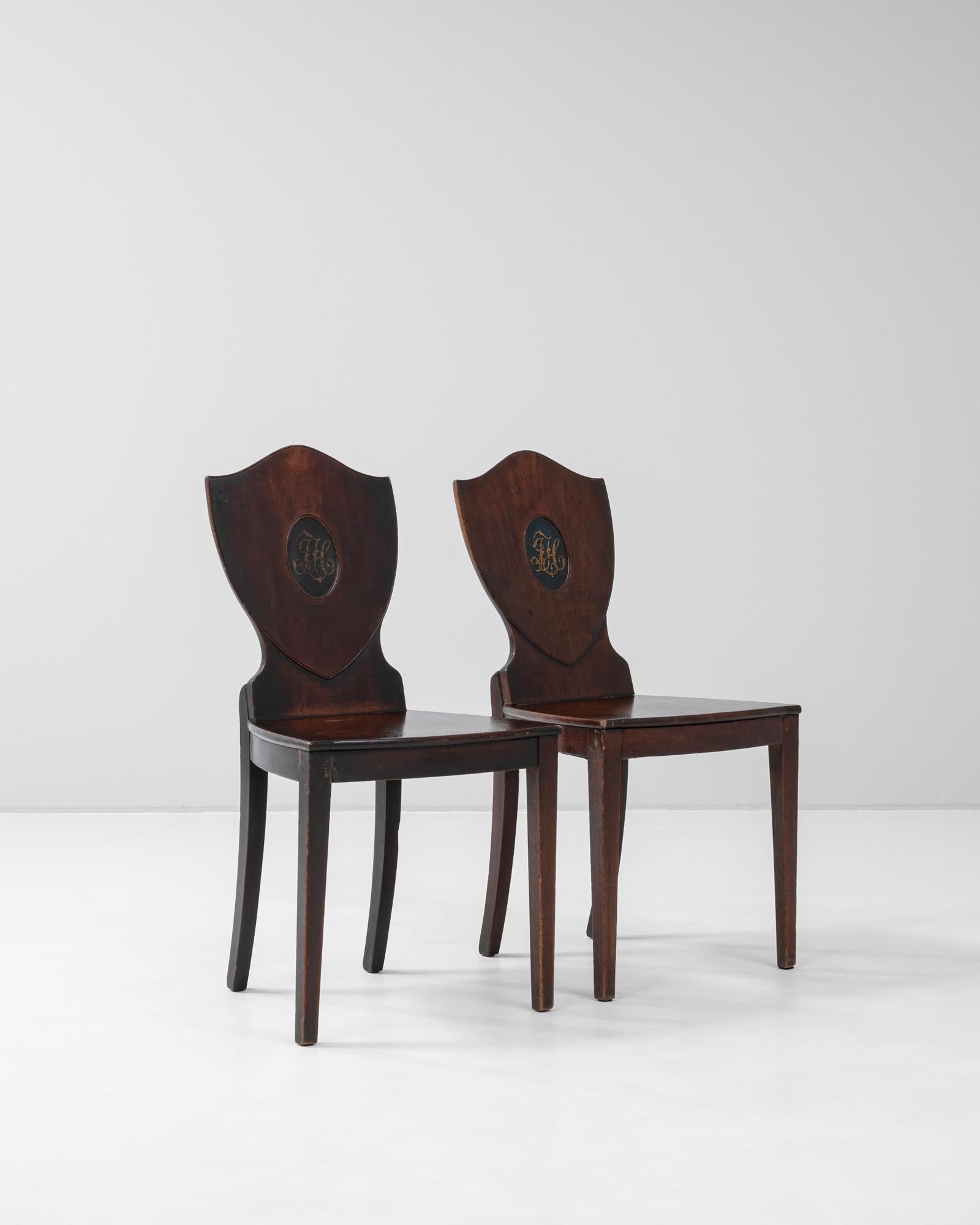 19th Century English Pair Of Chairs For Sale 4