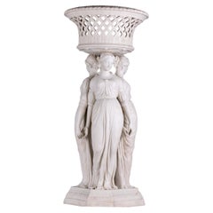 19th Century English Parian Group Of The Three Graces By Copeland