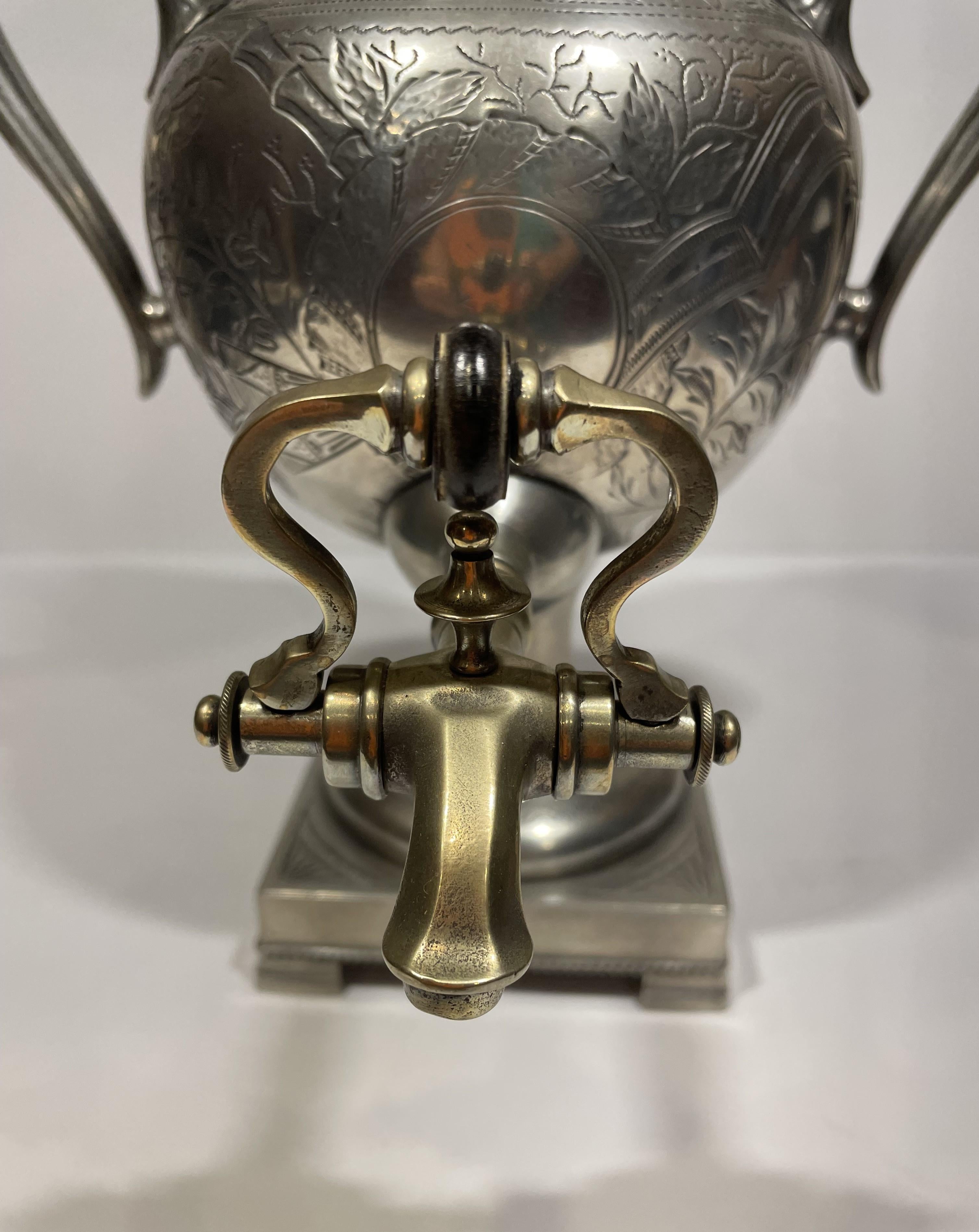 19th Century English Pewter Tea Service For Sale 4