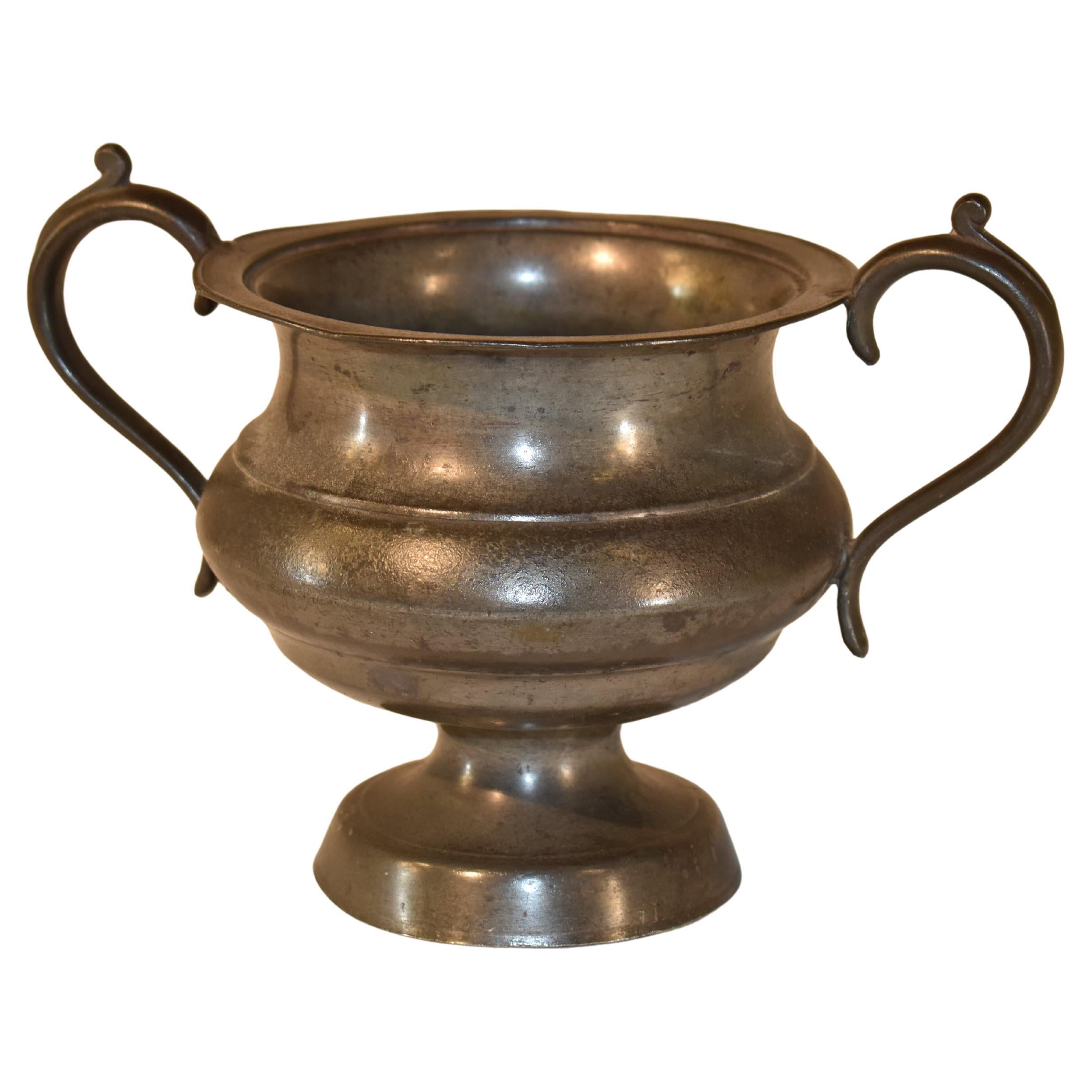 19th Century English Pewter Urn