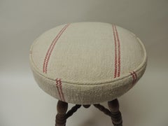 19th Century English Piano Bench or Stool