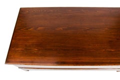 19th Century English Pine Blanket Box on Stand