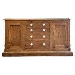 19th Century English Pine Blanket Chest