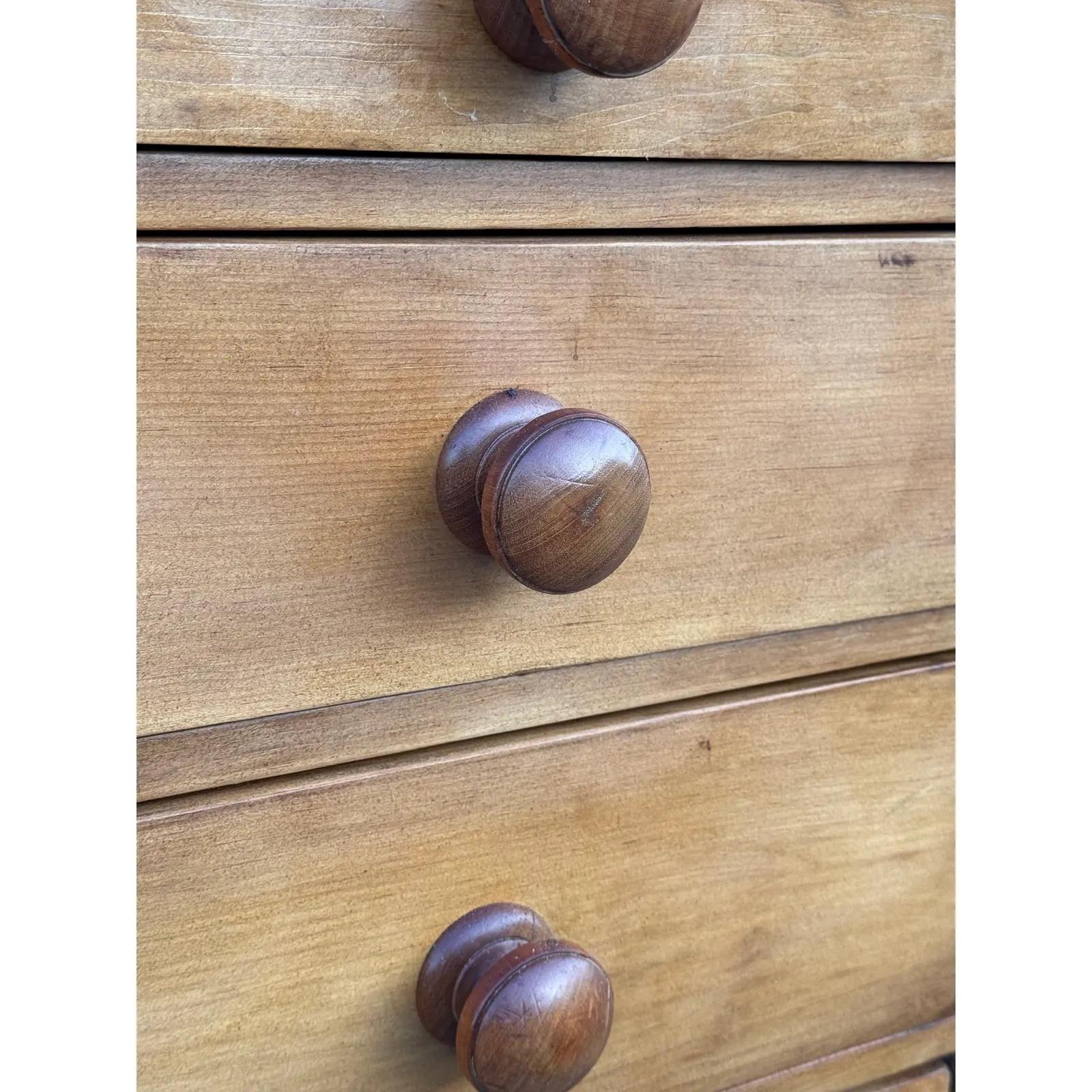 19th Century English Pine Chest Drawers in vendita 4