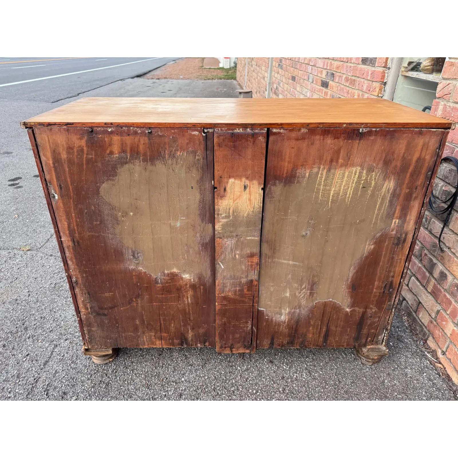 19th Century English Pine Chest Drawers in vendita 7